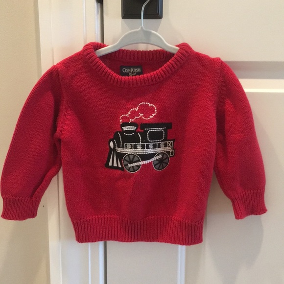 OshKosh B'gosh Other - OshKosh B’Gosh Train Sweater, 18 months